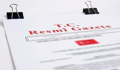 Resmi Gazete’de bugün (6 Nisan 2024 Resmi Gazete kararları)