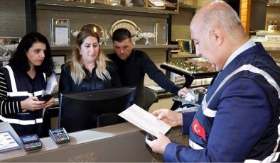 Ticaret Bakanlığı ekipleri 5 ilde kafe ve restoranları denetledi