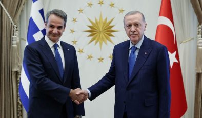 Erdoğan-Miçotakis görüşmesi | Cumhurbaşkanı Erdoğan: Aramızda çözülemeyecek sorun yok