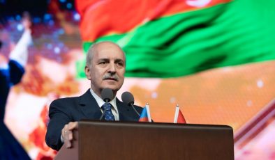 TBMM Başkanı Kurtulmuş, Azerbaycan Bağımsızlık Günü törenine katıldı