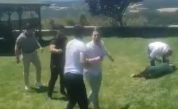 Kapatılan kolejin yöneticileri görüşmek için çağırdıkları öğretmenleri dövdü