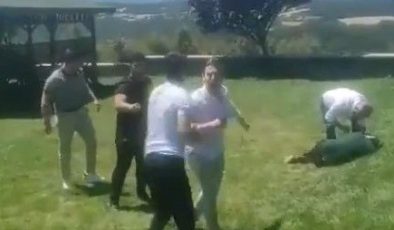 Kapatılan kolejin yöneticileri görüşmek için çağırdıkları öğretmenleri dövdü