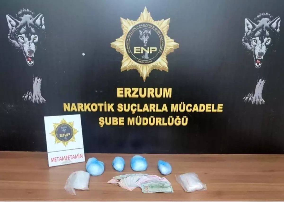 Erzurum’da Uyuşturucu Operasyonu