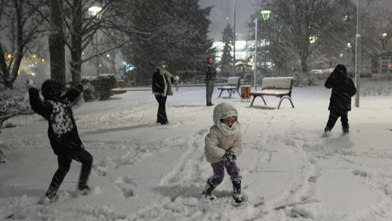 Ankara’da okullar tatil edildi