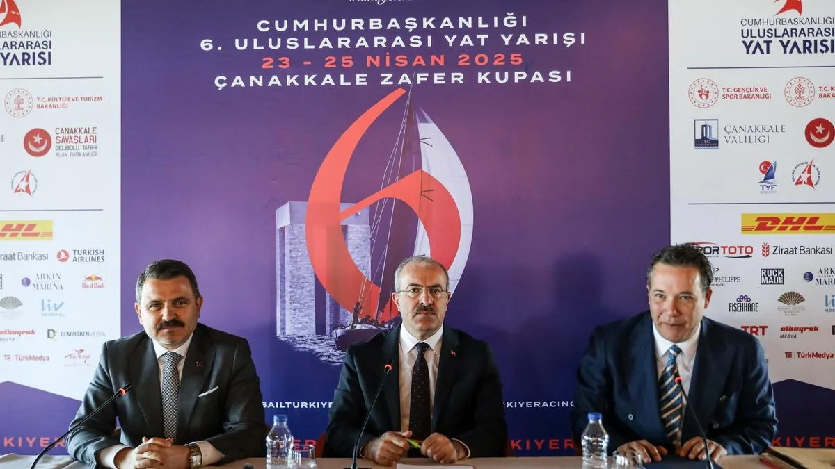 Çanakkale Boğazı’nda Yelkenler Zafer İçin Açılacak! Cumhurbaşkanlığı 6. Uluslararası Yat Yarışları’nın Çanakkale Etabı Başlıyor