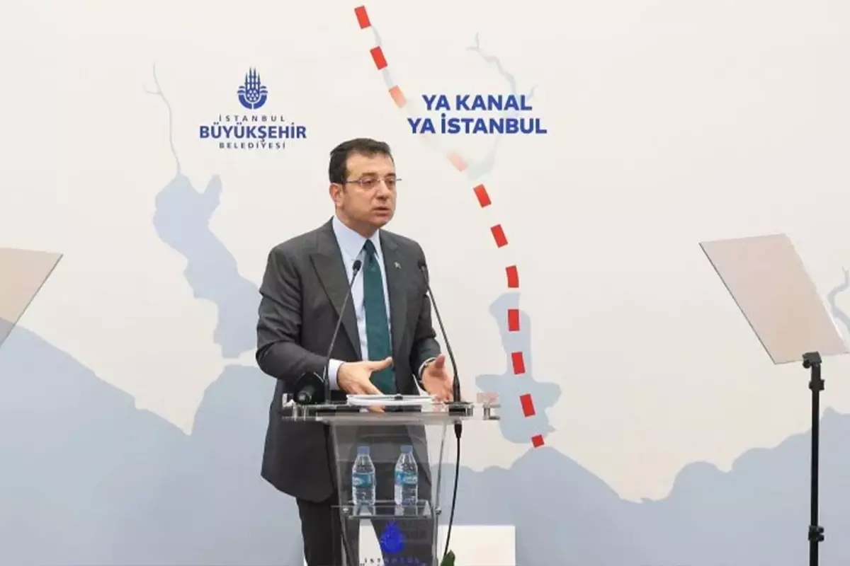 İBB Başkanı İmamoğlu’ndan Kanal İstanbul iddiası: 24 bin konutun inşaatını başlattılar