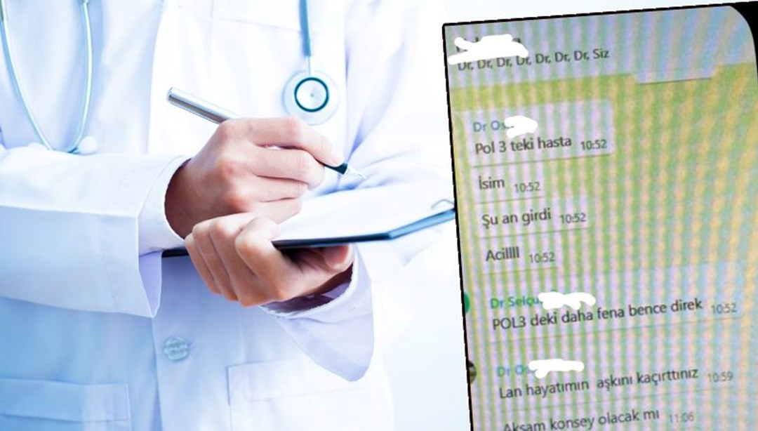 Kadın hastalar hakkında iğrenç yazışma: İki doktor için gözaltı kararı